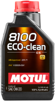 Motul 8100 Eco-clean 0W-20, 1л