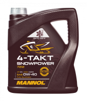 7212 Mannol 4T Snowpower 0W-40, 4л
